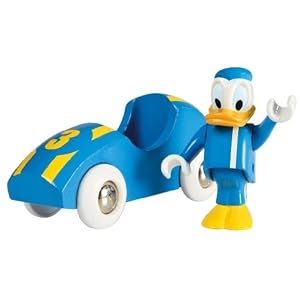BRIO Race Car and Donald by 