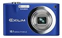 Casio EXILIM EX-Z100 BE Digitalkamera (10 Megapixel, 4-fach opt. Zoom, 2,7" Display) blau