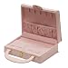 Pink Purse Style Jewelry Valet Organizer With Decorative Flower