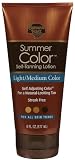 Banana Boat Summer Color Self Tanning Lotion , Light Medium, 6 oz