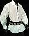 PIRATENHEMD BAUMWOLLHEMD PIRAT HEMD GR. S weiss 494