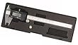 Stainless Steel 6" Large Display Digital Caliper - Instant Sae/metric Conversion with Data Interface and Molded Case