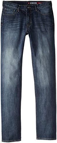 IZOD Men's Big & Tall Relaxed Fit Jean, Patriot Blue, 36x38