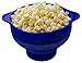 Kitchen Gear Labs Silicone Microwave Popcorn Popper Maker Machine With Lid