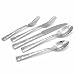 Hampton Forge Botanica 45-Piece Flatware Set, service for 8