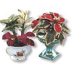 Reutter Porcelain Miniature Flower Arrangement Settings