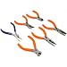 6 Bent Nylon Needle Nose Pliers Jewelers Beading Tools