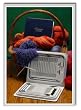 Blue Denise Interchangeable Knitting Needles Set