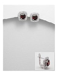 CZ Earrings In 92.5 Sterling Silver