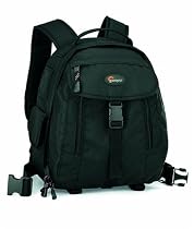 Lowepro MicroTrekker 200 Photo Backpack For Digital SLR,2-3 Lenses & Accessories - Black