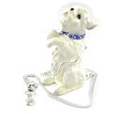 Coffret &agrave; Bijoux "Westie" + bijou
