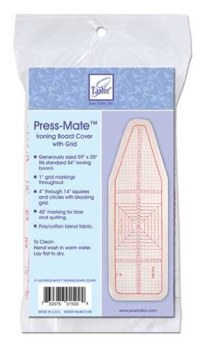 Press-Mate Ironing Board Cover With Grid