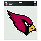 NFL Arizona Cardinals 8-by-8 Inch Diecut Colored Decal