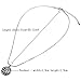 Godyce Volleyball Pendant Necklace for Women - White Crystal Stainless Steel Snake Chain Jewelry
