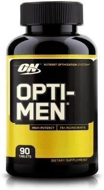 Optimum Nutrition Opti-Men Multivitamin Capsules Pack of 90 (Packaging May Vary) by OPTIG
