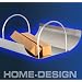 DESIGN Kamin Holztrage Edelstahl Ofen Tragekorb ELECSA 1055