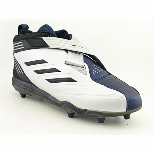 Adidas Paydirt Mid Football Cleats Shoes Silver Mens