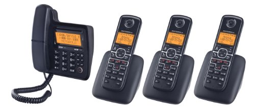 Motorola L704C Dect_6.0 4-Handset Landline Telephone