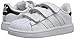 adidas Originals Superstar CF I Kids Shoe (Infant/Toddler),White/White/Black,9 M US Toddler