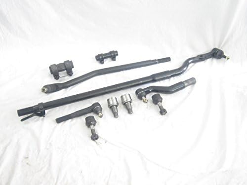 2 Inner Tie Rods, 2 Outer Tie Rods, 2 Adjusting Sleeves, 2 Upper Ball Joints, 2 Lower Ball Joints
