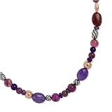Search : Fabulous Fuchsia 17" Beaded Necklace
