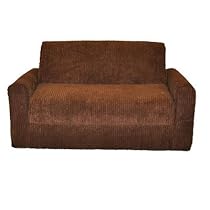 Big Sale Kid's Sleeper Sofa Color: Brown