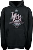 New Jersey Nets Youth adidas Team Logo Fleece Hooded Sweatshirt