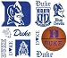 Duke Blue Devils - 28 College Wall Stickers/Decals