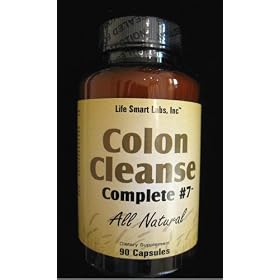 Colon Cleanse Complete #7 2670mg. daily, 60 capsules with superior natural herbal ingrediants and dosage for WEIGHT LOSS and overall health management