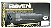 10 Pack SAS Safety 66517 Raven 6 mil Black Nitrile Disposable Gloves 7 Mil - Medium (10 boxes of 100 each)