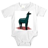 Onesie with wool, standing, gray, south, america, llama