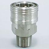 バルブレス中圧用ソケットカプラー・ステンレス（メネジ取付用） TS-4SM-SUS