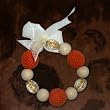 Knit Me Tie Me Bracelet - Orange (Machu Picchu)