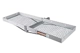 Curt 18100 Aluminum Cargo Carrier with Folding Shank - 2 Piece