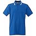 Fruit Of The Loom Mens Tipped Short Sleeve Polo Shirt