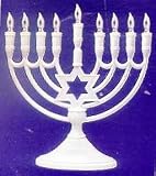Delux Hanukah Electrical Menorah with Star of David Design