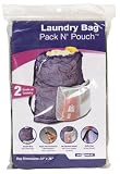 Homz 1312073 Large Mesh Laundry Bag