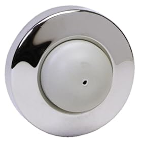  Ives 407 1/2 B26D Concave Rubber Wall Door Stop