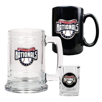 Washington Nationals MLB Beer Tankard & Shot Glass