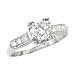 Antique Platinum Diamond Engagement Ring