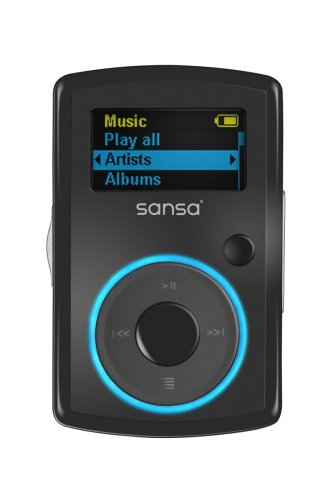 Sandisk MP3 Player Sansa Clip 2Gb Black With Radio feature included