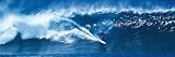 High Surf (Surfing Big Wave) Art Poster Print - 12 X 36