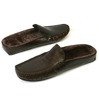 Cole Haan /Cole Haan Nike Air/ G series -- *Zermatt Clog Dk Brown Croc C05875 -- Men's