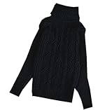 (コ-ランド) Co-land セーター ニット キッズ 子供服 女の子 長袖 タートルネック 女の子ニット ガールズ 秋冬トップス プルオーバー 女児 カジュアル ブラック 16