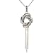 Vesper's Casino Royale Inspired Silver Algerian Love Knot Necklace