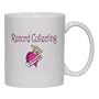 Record Collecting Princess Mug for Coffee / Hot Beverage (choice of sizes and colors)
