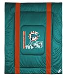 Review Sports Coverage  / Miami Dolphins Twin Bed Sideline Comforter (66