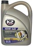 Produkt-Bild: 10w40 Motor&ouml;l &Ouml;l 5 Liter teilsynthetisch ACEA A3/B3/B4. API SL/CF, MB229.1, VW 505.00