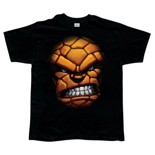  Fantastic Four - The Thing Big Face T-Shirt