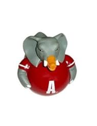 Big Al The Crimson Tide Mascot: University of Alabama Elephant Rubber Duck